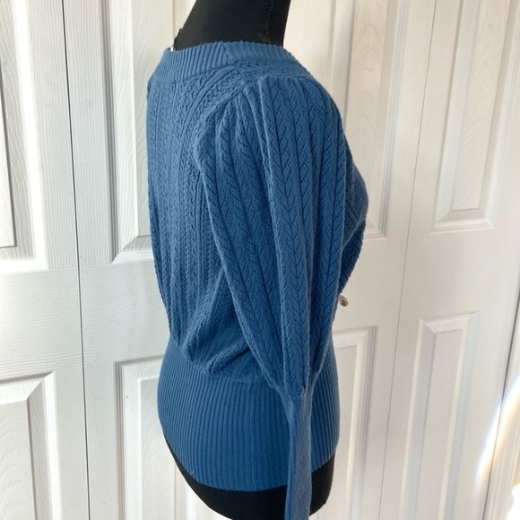 NWT Tracy Reese V-Neck Sweater - Picture 6 of 11